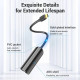 Перехідник USB 3.1 Type-C --> Ethernet RJ45 1000Mb Gigabit Vention чорний