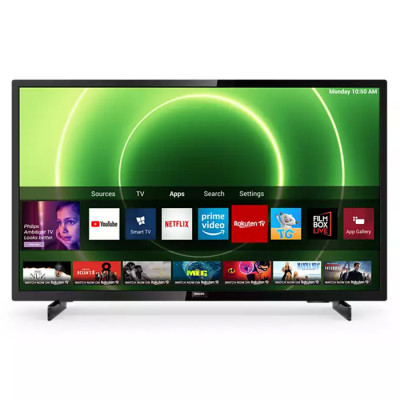 TV 32 PHILIPS Full HD/T2/Smart TV/Wi-Fi/Ethernet/2xUSB/3xHDMI/HDR10/Black