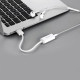 Звукова карта USB AUX jack, TRRS (Mic & Ear), ALC4042 Ugreen Біла US206