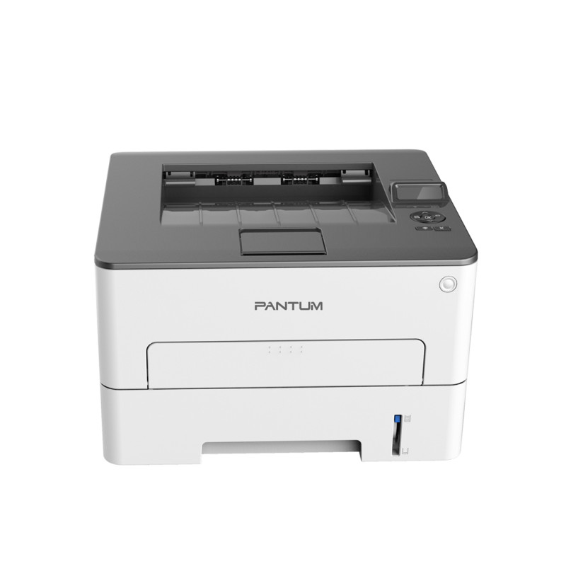 Принтер А4 Pantum P3300DN (33 стор/хв, 1200x1200 dpi, duplex, Ethernet, білий)