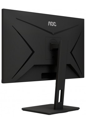 Монітор TFT 28" AOC U28P2A, 4K, 4мс. (GtG), HDMI x 2, DP, USB x 4, HAS, Pivot,  колонки, чорний