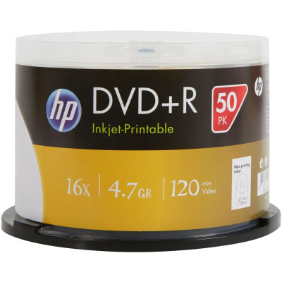 DVD-R диск 4.7GB, 16x, IJ Print, (Із шпинделем-50шт) DVD-R диск 4.7GB, 16x, IJ Print, (Із шпинделем-50шт)