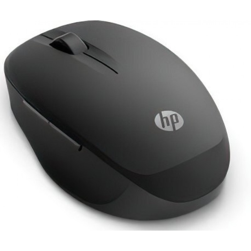 Мишка бездротова HP Dual Mode Black Mouse 300,Bluetooth, 3 кн., 1200-3600 dpi, чорна