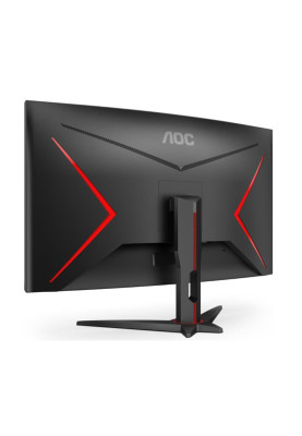 Монітор TFT 31.5" AOC C32G2AE/BK, VA, 165Гц, вигнутий, D-SUB, DP, HDMI x 2, колонки, чорний