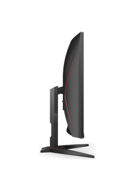 Монітор TFT 31.5" AOC C32G2AE/BK, VA, 165Гц, вигнутий, D-SUB, DP, HDMI x 2, колонки, чорний