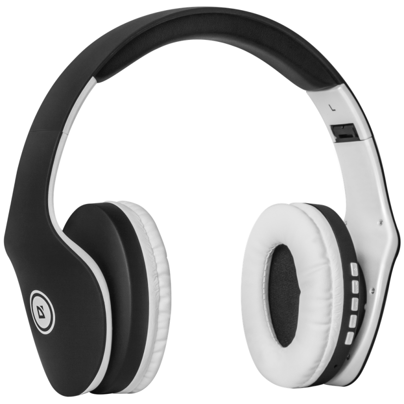Навушники з мікрофоном Defender FreeMotion B525 Bluetooth, чорно-білі