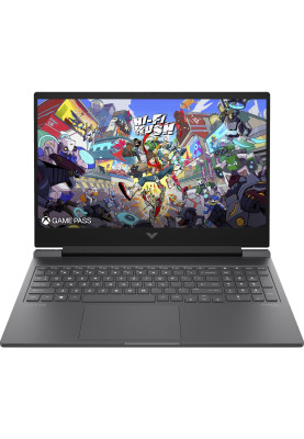 Ноутбук HP Victus 16-s1009ua 16.1" FHD IPS,300n/Ryzen7 8845HS (5.1)/32Gb/SSD1Tb/RTX 4070,8GB/DOS/Сірий (B83BCEA)