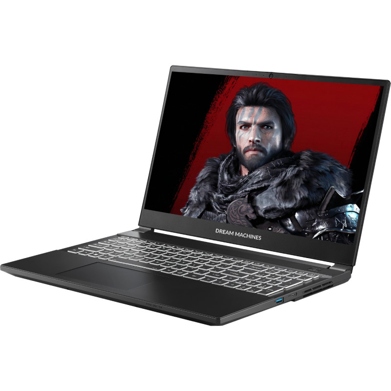 Ноутбук Dream Machines RT5070-15UA28 15.6” FHD 144Hz/Ryzen 7 H255/16 GB/SSD 1TB/RTX5070/2.5GLAN/DOS (RT5070-15UA28)