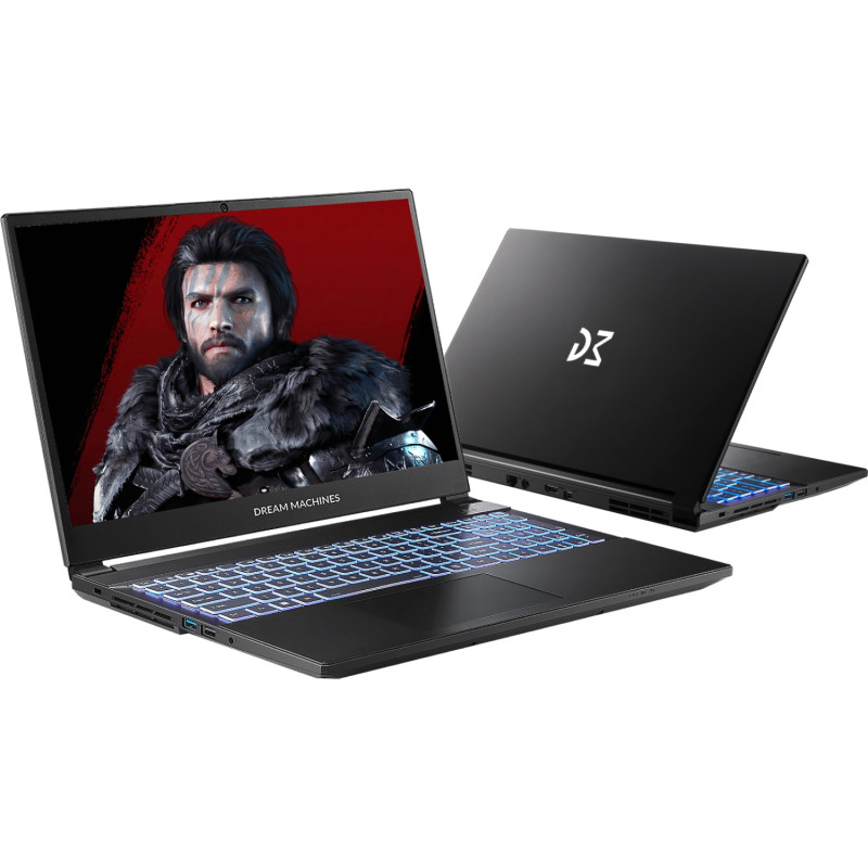 Ноутбук Dream Machines RT5070-15UA28 15.6” FHD 144Hz/Ryzen 7 H255/16 GB/SSD 1TB/RTX5070/2.5GLAN/DOS (RT5070-15UA28)
