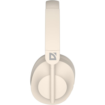 Гарнітура Defender FreeMotion B485 Bluetooth+3,5мм+USB-C, ANC Beige Гарнітура Defender FreeMotion B485 Bluetooth+3,5мм+USB-C, ANC Beige