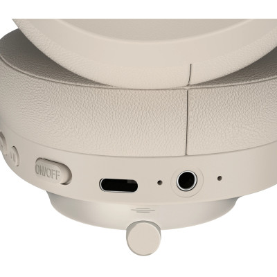 Гарнітура Defender FreeMotion B485 Bluetooth+3,5мм+USB-C, ANC Beige Гарнітура Defender FreeMotion B485 Bluetooth+3,5мм+USB-C, ANC Beige