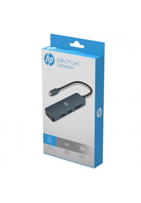 Док-станція USB3.1 Type-C --> HDMI/USB3.0x2/SD+TF DHC-CT203 HP