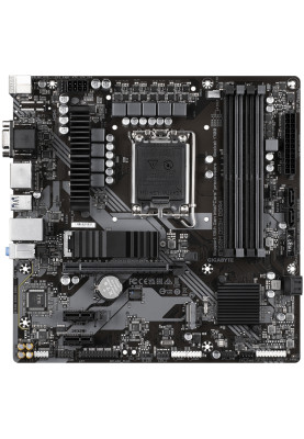 Gigabyte B760M DS3H DDR4 (1700/B760, 4*DDR4, 2хM.2 ,2xPCIex16, VGA , HDMI, 2xDP, 2.5GbE LAN, mATX)