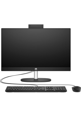 Моноблок 23.8" HP 24-cr1007ua AiO Ultra5-125U/16Gb/SSD512Gb/WiFi/Cam/K&M/DOS/Jet Black