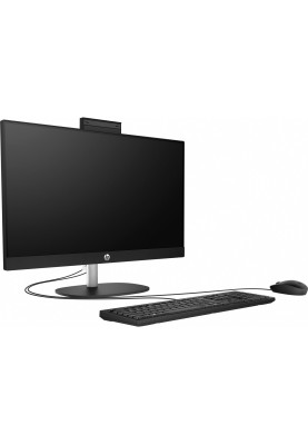 Моноблок 23.8" HP 24-cr1007ua AiO Ultra5-125U/16Gb/SSD512Gb/WiFi/Cam/K&M/DOS/Jet Black