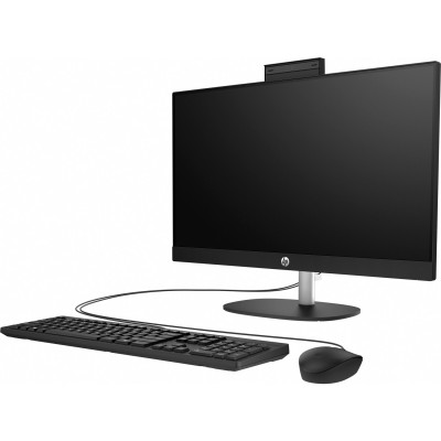 Моноблок 23.8` HP 24-cr1007ua AiO Ultra5-125U/16Gb/SSD512Gb/WiFi/Cam/K&M/DOS/Jet Black