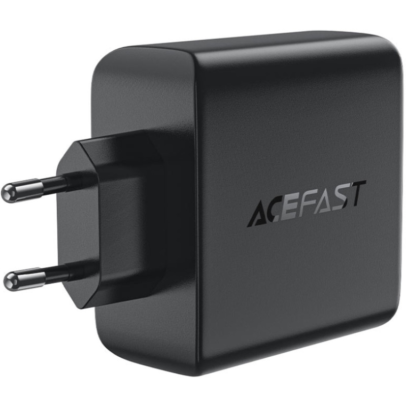 Зарядний пристрій 4xUSB 100W (3xUSB-C+USB-A) Gan A94 Fast Charger Black Acefast
