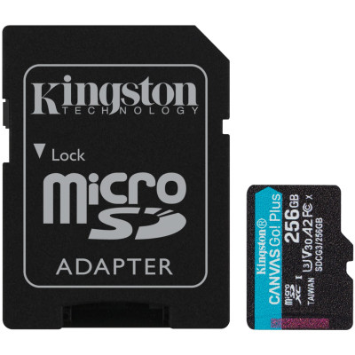 Пам'ять Memory card Secure Digital Micro 256Gb GoodRAM SDXC (class 10 A2 V30) Retail + adapter