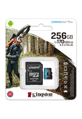 Пам'ять Memory card Secure Digital Micro 256Gb GoodRAM SDXC (class 10 A2 V30) Retail + adapter