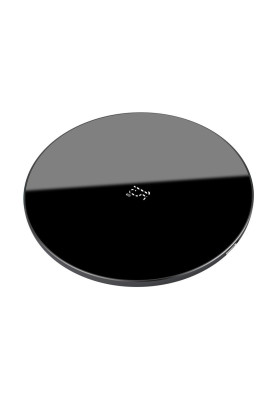 Бездротовий зарядний пристрій Baseus 15W + кабель Type-c чорний (WXJK-B01)