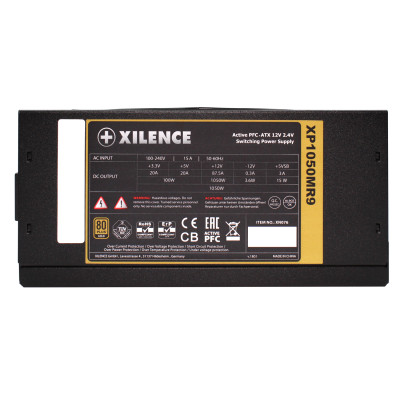 БЖ 1050W Xilence XP1050MR9 Performance X 80+ Gold, 140mm, Modular, Retail Box