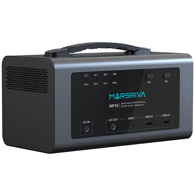 Зарядна станція Marsriva MP3S (327.6 Вт/г) 300W LiFePO4