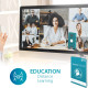 Сканер A3 Canon IRIScan Visualizer 7 Dyslexic (13MP,4K UltraHD,MIC, 4-in-1,USB,книжковий, блакитний)