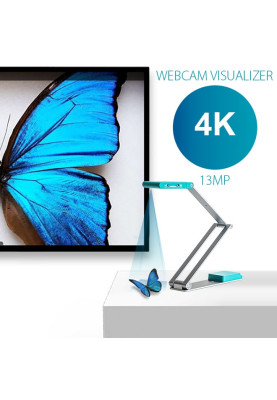 Сканер A3 Canon IRIScan Visualizer 7 Dyslexic (13MP,4K UltraHD,MIC, 4-in-1,USB,книжковий, блакитний)