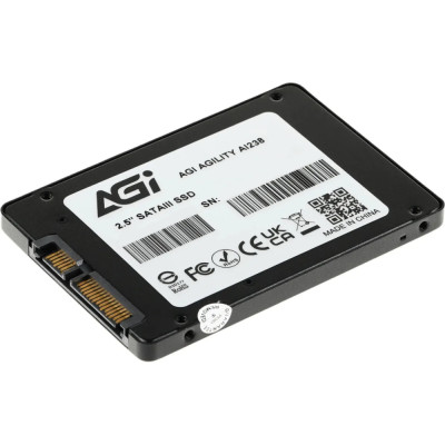 SSD 2Tb AGI AI238 SATA III 2.5` QLC 3D NAND, Retail