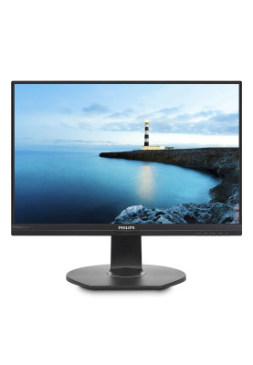 TFT 23.8" Philips 241B7QUPBEB, IPS, D-SUB, USB-C, HDMI, DP, USB хаб, HAS, Pivot, Sw, колонки