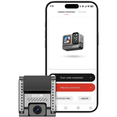 Відеореєстратор SJCAM Dashcam M60S + камера заднього виду, WIFI, 4K, HDR Відеореєстратор SJCAM Dashcam M60S + камера заднього виду, WIFI, 4K, HDR