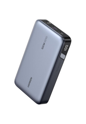 УМБ Ugreen 20000mAh 100W  PD,QC, USB-A, 2xUSB-С Grey (PB720)