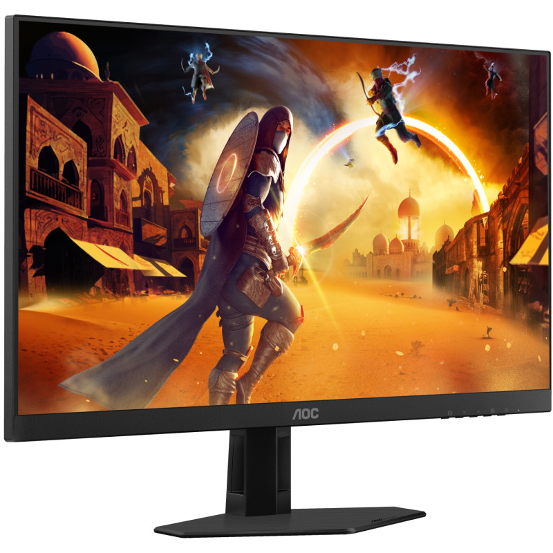TFT 23.8" AOC 24G4HRE, Fast IPS, 200Гц, 2хHDMI, DP, колонки, чорно-червоний