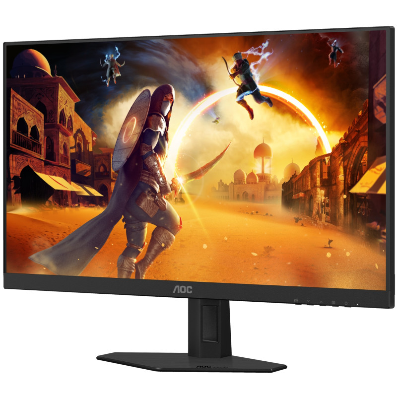 TFT 23.8" AOC 24G4HRE, Fast IPS, 200Гц, 2хHDMI, DP, колонки, чорно-червоний