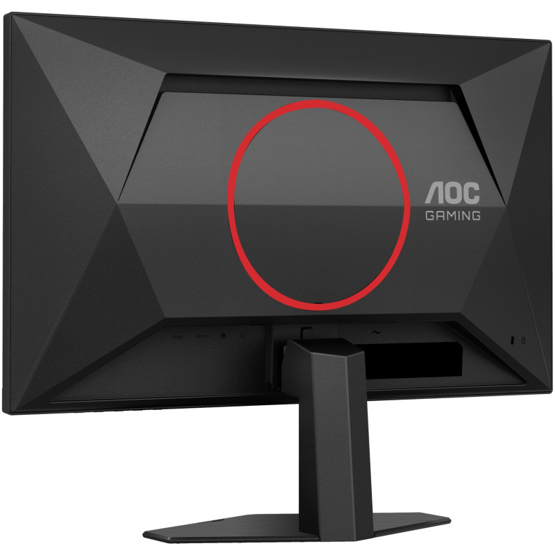 TFT 23.8" AOC 24G4HRE, Fast IPS, 200Гц, 2хHDMI, DP, колонки, чорно-червоний