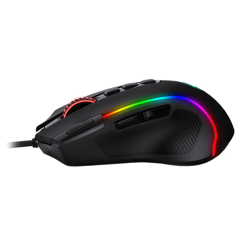 Мишка Redragon Predator M612 RGB, ігрова, 8000dpi., 9кн., чорна
