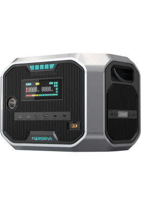 Зарядна станція Marsriva MP12 (1310 Вт/г) 1200W UPS, MPPT, LiFePO4, BT Speaker/FM/Mic, Wir.Charg.15W