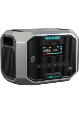 Зарядна станція Marsriva MP12 (1310 Вт/г) 1200W UPS, MPPT, LiFePO4, BT Speaker/FM/Mic, Wir.Charg.15W