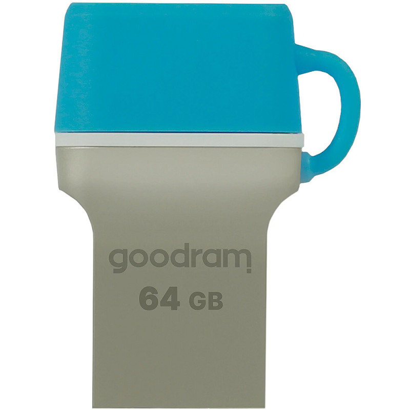Пам'ять USB Flash GoodRAM 64GB USB 3.0/Type-C ODD3 Metal, Retail