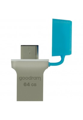 Пам'ять USB Flash GoodRAM 64GB USB 3.0/Type-C ODD3 Metal, Retail