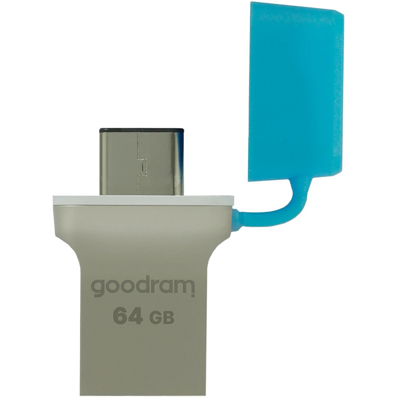 Пам'ять USB Flash GoodRAM 64GB USB 3.0/Type-C ODD3 Metal, Retail