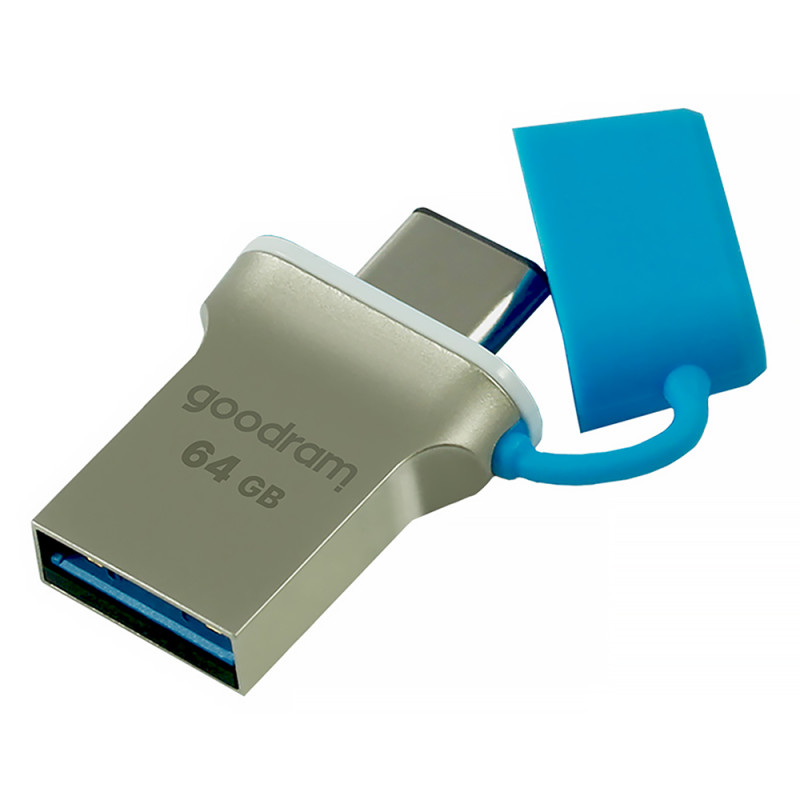 Пам'ять USB Flash GoodRAM 64GB USB 3.0/Type-C ODD3 Metal, Retail
