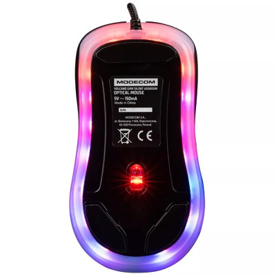 Мишка  Modecom MC-GMX Silent Volcano, 6кн., 6200dpi, RGB