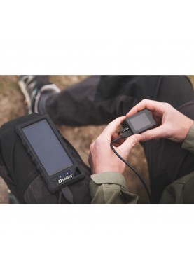 УМБ сонячна Sandberg Outdoor 16000 mAh, UPS mode, USB, Type-C, ліхтарик