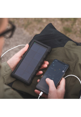 УМБ сонячна Sandberg Outdoor 24000 mAh, USB, Type-C OUT QC 3.0, LED ліхтар