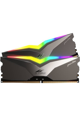 DDR5 64Gb 6200MHz (2*32Gb) OCPC PISTA RGB C40 Titan, Retail Kit