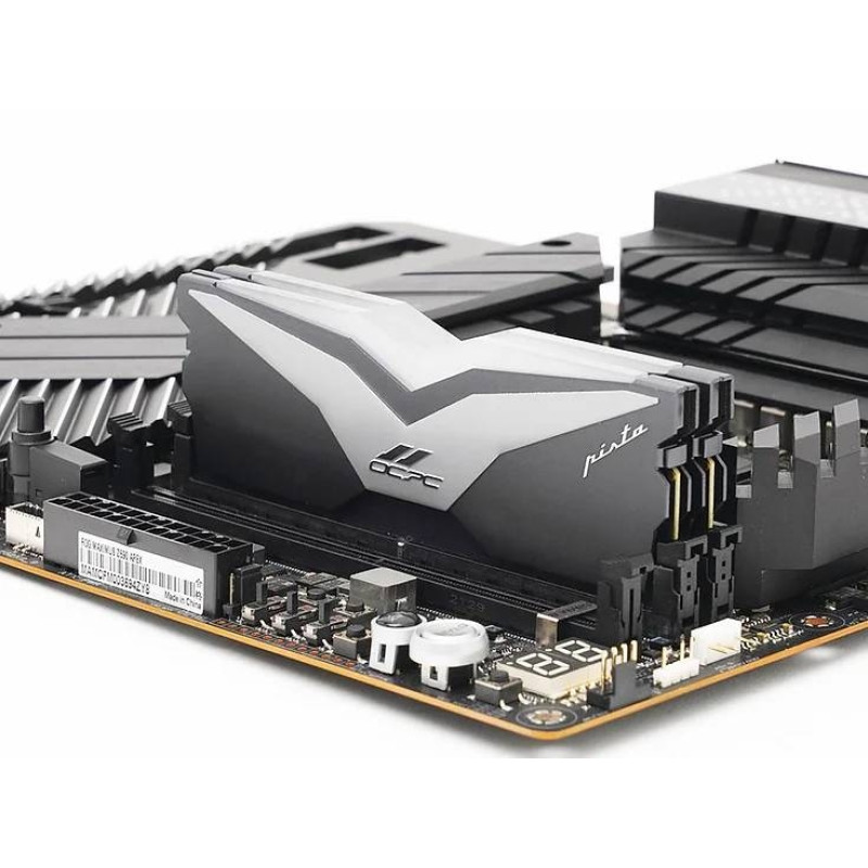DDR5 64Gb 6200MHz (2*32Gb) OCPC PISTA RGB C40 Titan, Retail Kit