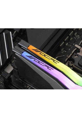 DDR5 64Gb 6200MHz (2*32Gb) OCPC PISTA RGB C40 Titan, Retail Kit