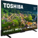 TV 55 Toshiba 55UA2363DG UHD/LED/T2/Android 11/2 x 10W/Dolby Digital/HDMI/Wi-Fi/VESA 200 x 200 M4/Bl