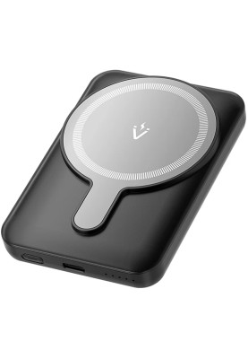 УМБ Vention Magnetic Wireless 5000mAh 20W 3A, PD, 1xUSB-C,Light Indicator, Black